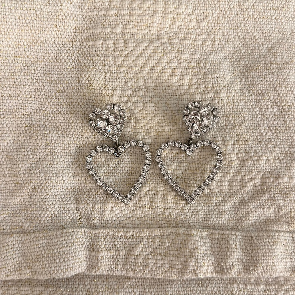 Dannijo heart earrings